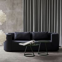Contemporary sofa VP168fabricbrownblack