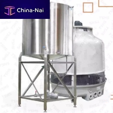 High-capacity cooling tower for waterfor the food industryfor oil
