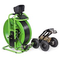 Wheeled inspection robot Troglotrekwaterproof360� viewingwith LED light
