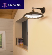 Traditional wall light PLECindoorsteelPVC