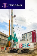 Geotechnical drilling rig B360 XP-2pilingdeepcrawler