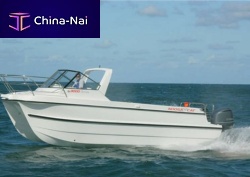 Catamaran cabin cruiser 3000outboardopen
