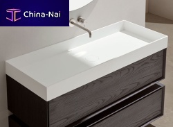 Countertop washbasin SQUAREDceramicwithout holewithout overflow