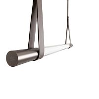 Pendant lamp SLIVERborosilicate glassleathercontemporary