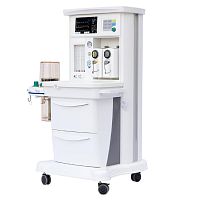 Trolley-mounted anesthesia workstation YSAV6301with respiratory monitoring