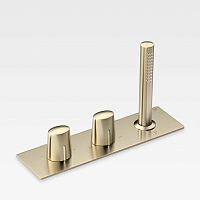 Bathtub mixer tap A5A2676XXX SERIESdeck mountedthermostaticchromed metal