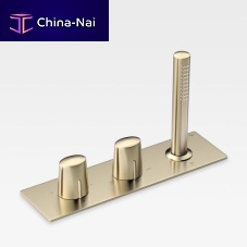 Bathtub mixer tap A5A2676XXX SERIESdeck mountedthermostaticchromed metal