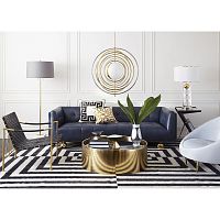 Original design chandelier ELECTRUM KINETICglassnickelpolished brass