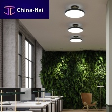 Contemporary ceiling light ASTERIA UP roundaluminumsteel