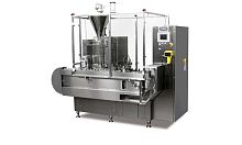Monobloc filler and capper for cosmetic productsautomatic