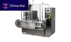 Monobloc filler and capper for cosmetic productsautomatic