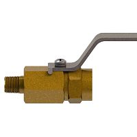 In-line valve BV100 seriesballleverfemale-female