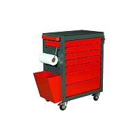 Storage trolley 1123steelshelfwith drawer