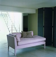 Contemporary daybed DIVINE RECLINEfabricleatherindoor