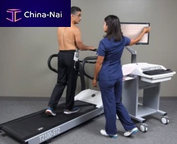 Cardiac stress test equipment CASEwith treadmillwith exercise bike