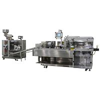 Vertical cartoner for blister