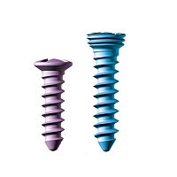 Mandible compression bone screw 019004metalliclockingnon-locking