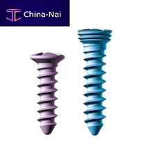 Mandible compression bone screw 019004metalliclockingnon-locking