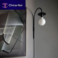 Contemporary wall light LA LAMPEindoorglassmetal
