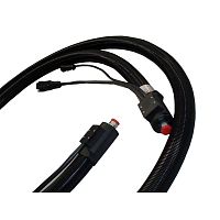 PTFE inner liner heated hose corrugatedstandardstainless steel-braided