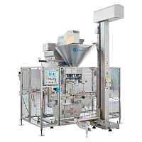 Automatic filler Canfilltin canmeatfor pasty products