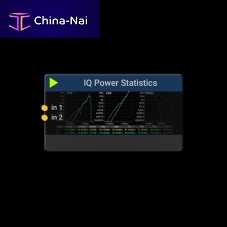 Measurement software IQ Power Statisticsstatistical analysisreal-time