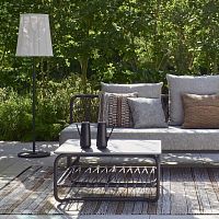 Contemporary coffee table VALMERpolypropylenelacquered aluminumlacquered aluminum base