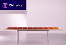 Contemporary bench VOYAGERwooden