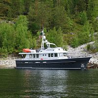 Cruising motor yacht VRYBURGtrawlerflybridge