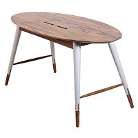 Traditional table AMBU solid woodteakrectangular