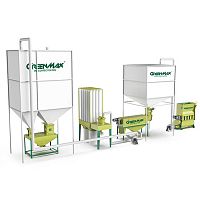 EPS recycling plant crushingfor process lines