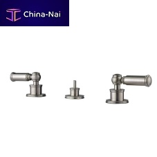 Double-handle bidet mixer tap Z001403countertopchrome-plated brassbathroom