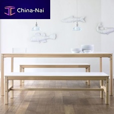 Contemporary bench PROFILSYSTEMbeechwithout backrestwithout armrests