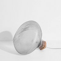 Portable lamp TIDELIGHTblown glasscorkcontemporary