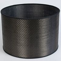 Contemporary lampshade M019carbon fiberhandmadecustom
