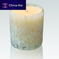Blown glass candle holder Fo.goMurano glass