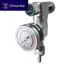 Medical gas valve stainless steelblack