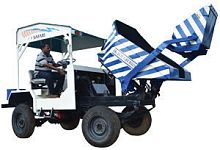 Rubber-tired dumper JKTR 2dieselrear unloadingcompact