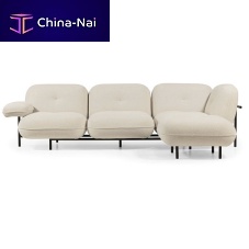 Modular sofa Cloudcontemporaryfabricbeige