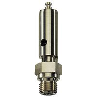 Compressed air safety valve differential