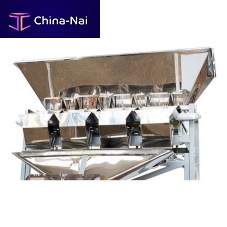 Dosing weighing machine VD-1-4linearfor the food industrywith vibratory feeder