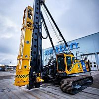 Piling drilling rig PMx2ecrawlerrotaryhydraulic