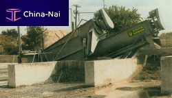 Concrete recycling plant