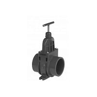 Sliding gate valve 6.81 seriesmanualshut-offPVC