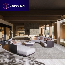 Modular sofa CLEOcontemporaryliving roomfabric