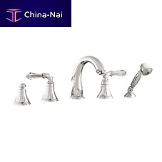 Bathtub mixer tap 058616.F00.50countertopmetalSwarovski® crystal