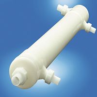 Shell and tube heat exchanger liquid/liquidPFAcompact