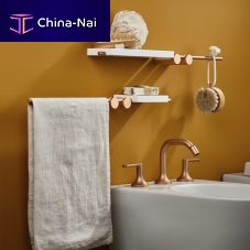 Double-handle bidet mixer tap PR54BE202F36countertopchrome-plated brassbathroom