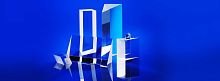 Dispersion prism optical rhomboidPorroglass