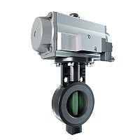 Butterfly valve AK/DVGW-SSKelectrically-actuatedshut-offfor gas
